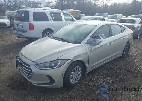 2017 Hyundai Elantra Se z USA, uszkodzony, nr VIN 5NPD74LF5HH100839